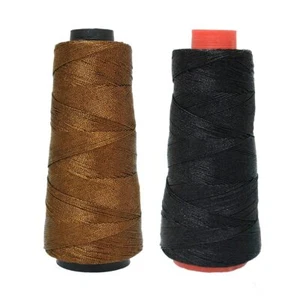 Metallic Machine Embroidery Threads Zari Thread 300 Yard 1 Roll. 0.5 MM - Picture 1 of 60