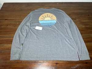 Neu mit Etikett Free Fly Herren-T-Shirt Langarm grau neu mit Etikett Größe XL - Bild 1 von 8