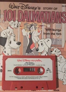 Walt Disney's Storyteller 101 Dalmatians book and tape set read along series - Picture 1 of 15