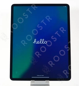 Apple iPad Pro 12.9" 5th Gen 2021 256GB Silver • Wi-Fi Only • *Engraved* • Good - Picture 1 of 8