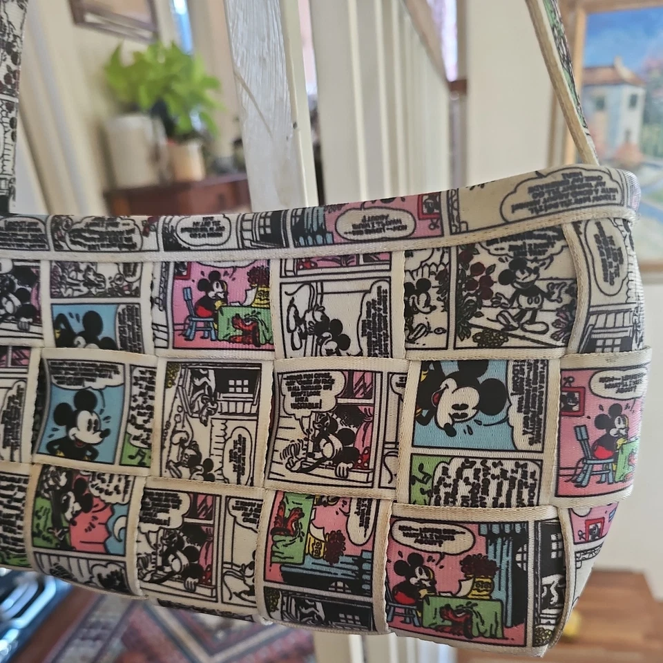 Harveys For Disney Couture Seatbelt Bag Classic Comics Hobo Bag 1st Edition 2008 - Image 1 of 4