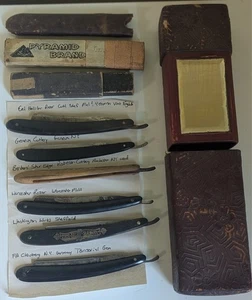 VINTAGE ANTIKES RASIERMESSER KONVOLUT Cutlers Yeomans Geneva Robeson Worcester x6 - Bild 1 von 14