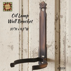 Oil Lamp Metal Wall Bracket - Picture 1 of 2