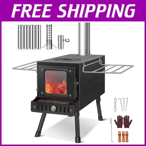 Portable Wood Burning Stove for Camping - Picture 1 of 8