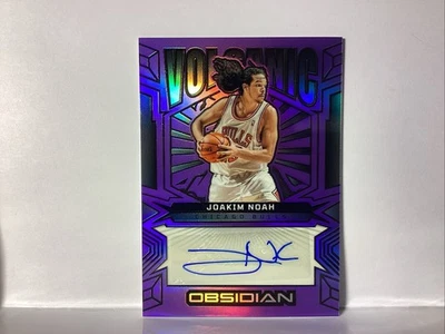 2024-25 Panini Obsidian Joakim Noah # VS-Jnc púrpura grabado novato/49 Bulls casi nuevo+ Foto 1 de 4