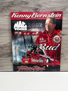 2002 Kenny Bernstein Budweiser Top Fuel NHRA Hero Card - Picture 1 of 3