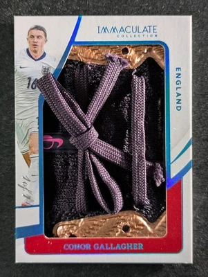 2024-25 Panini Immaculate CONOR GALLAGHER 1/1 Patch Laces SSP England #L-CG - Image 1 of 3