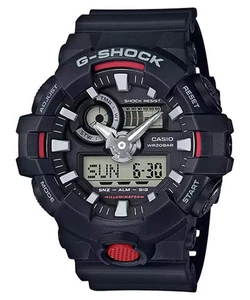 CASIO G-SHOCK GA-700-1A SCHWARZ ANALOG/DIGITAL HERREN UHR - Bild 1 von 2