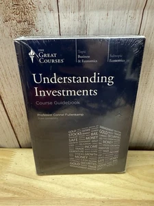 Great Courses - Understanding Investments (4 DVDs + Book, 2012) Sealed But Torn - Picture 1 of 4