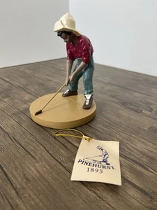 Pinehurst 1895 Golf Course Country Club “6 PUTTERBOY Statue” Figurine Pre Owned - Picture 1 of 15