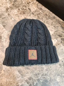 Nike Jordan Black Ski Hat Winter - Picture 1 of 5
