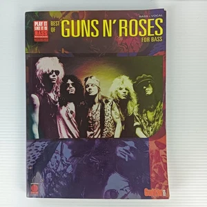 Best of Guns N' Roses for Bass by Guns N' Roses 2002 Tab and Vocal Music Book - Picture 1 of 10
