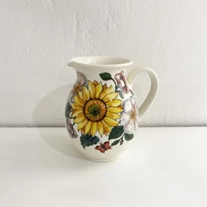 RICCERI brocca caraffa 0,5L ceramica artigianale dipinta a mano decoro a scelta - Foto 1 di 14