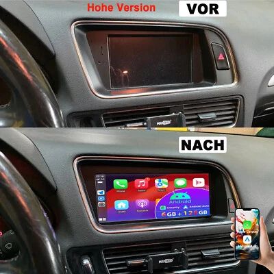 Für Audi Q5 8R 2009-2016 8.8" Android 13 Autoradio CarPlay 8-Core 128GB GPS Navi - Bild 1 von 4