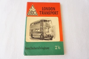 1958 London Transport Railways Bus abc Book Ian Allan No Underlinings VGC - Picture 1 of 8