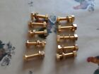 Brass M8 Bolts Washers Nuts