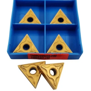10PC PVD coating TNMG220404-HM ZM3020 TNMG431 Carbide Turning Insert For steel - Picture 1 of 6