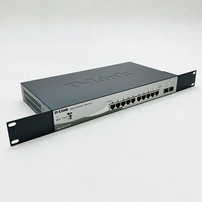 D-Link DGS-1210-10P Web Smart 10-Port Gigabit Managed PoE+ Switch BGS121010PA.A1 - Image 1 of 4