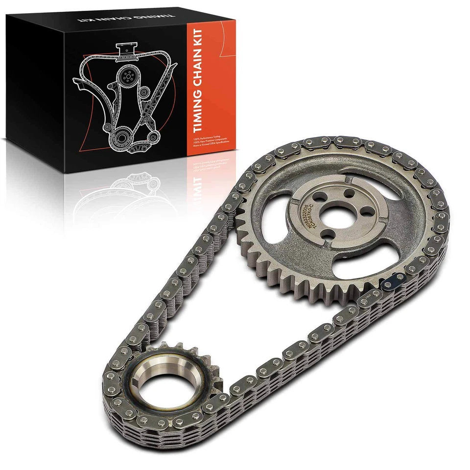 3x New Engine Timing Chain Kit for Jeep Wagoneer Chevrolet Camaro GMC Olds Buick - Image 1 of 4