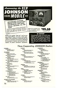 Mag de radioaficionados QST Kit MÓVIL JOHNSON Viking (8/52) - Imagen 1 de 2