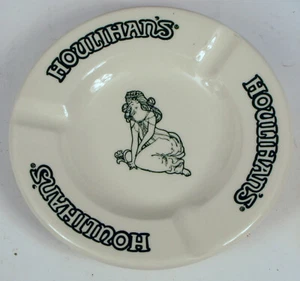 VINTAGE HOULIHAN'S RESTAURANT ASHTRAY FRENCH QUARTER NEW ORLEANS MARDI GRAS !! - Picture 1 of 1