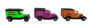 Kellogg’s Truck Lot of 3 Matchbox Model A 1979 & Model T 1921 Ford 1979 - Picture 1 of 12