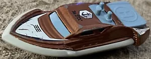 2015 Matchbox Hydro Cruiser Boat MB1015 Bronze Blue Next Gen Shipyacht Thailand - Picture 1 of 5