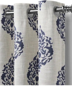 ⚜ Elrene Medallion Room Darkening Window Curtain Panel 52"x 84” ONE Panel👌🆕️ - Picture 1 of 3