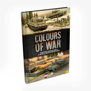 Colours of War Painting WW2 Miniatures Hard Back Vallejo Battle Front - Picture 1 of 1