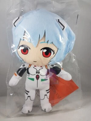 Neon Genesis Evangelion Rei Plugsuit 8" Plush Doll Anime Licensed NWT! - Image 1 of 4