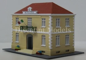 242DM Ho Building Italian City Hall Mounted And Enlightened Scale 1:87 - Picture 1 of 5