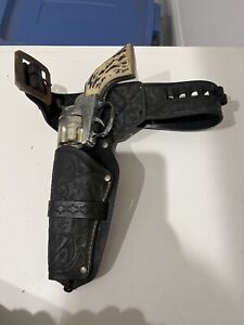 Mattel Fanner Shootin' Shell Toy Gun Pistol Made USA. Genuine