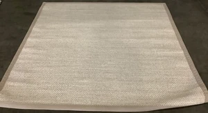 MARBLE / LINEN 6'-0" x 6'-0" Back Stain Rug, Reduced Price 1172670884 NF143B-6SQ - Picture 1 of 4
