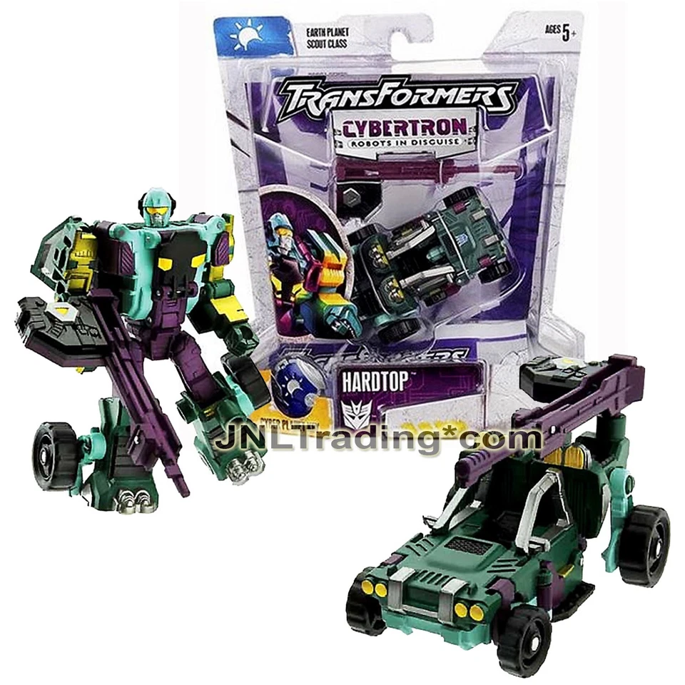 Year 2005 Transformers Cybertron Scout Class 4" Figure - Decepticon HARDTOP ATV - Image 1 of 1