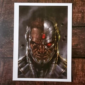CYBORG DRUCK POSTER 12 X 16" DC COMICS - COVER VILLIANS PORTRAITS - Bild 1 von 2