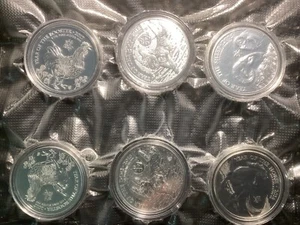 England Lunar Serie 1 OZ Silber. Im 6 er Set - Bild 1 von 2