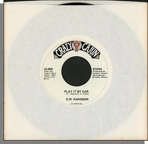 G. M. Handsom - Play It By Ear + The Falling Rain - 1977, 7" 45 RPM Single! - Imagen 1 de 3