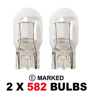 2 x 582 Stop Bremse Heckbirnen Auto PKW Van Birne W21W T20 7440 382W - Bild 1 von 1