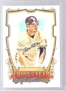 2013 Topps Allen & Ginter's Across the Years Ryan Braun #ATY-RB - Picture 1 of 2