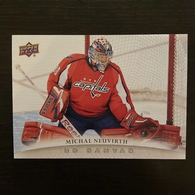 2011-12 Upper Deck Series 2 Michal Neuvirth UD Canvas C204 - Image 1 of 2