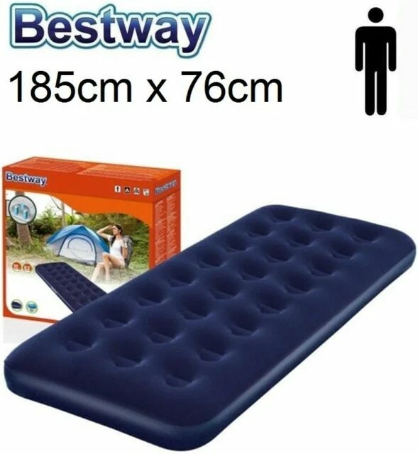Bestway BW67000 Materasso Gonfiabile 185x76x22cm - Blu