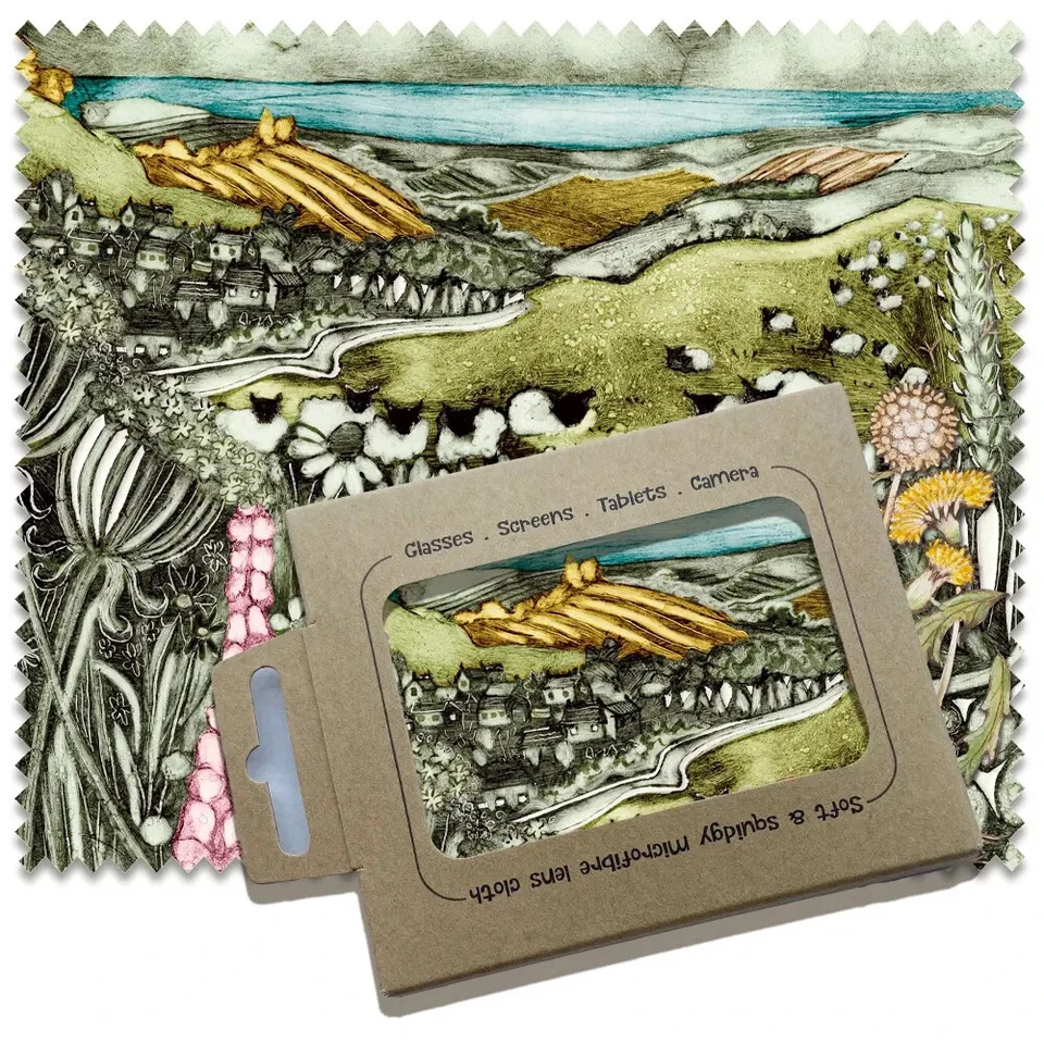 Emma Ball Microfibre Lens Cloth Countrylife, Glasses, Camera Lens, Phone