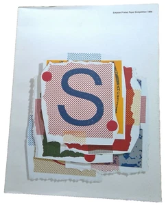 Simpson Printed Paper Competition 1988 Bilder von Designs Booklet 91/2" x 121/2" 1989 - Bild 1 von 12