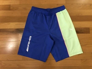 New M Puma Mercedes AMG Petronas Formula 1 Woven Fleece Blue Shorts Men - Picture 1 of 8