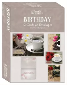 CARD-BOXED-BIRTHDAY-COFFEE (PACK OF 12) - Picture 1 of 1