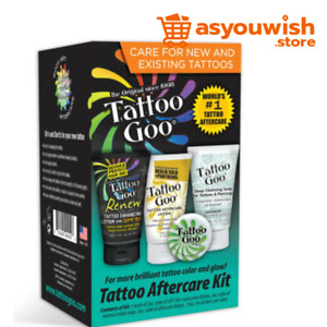 Tattoo Goo Aftercare Kit - For New and Existing Tattoos
