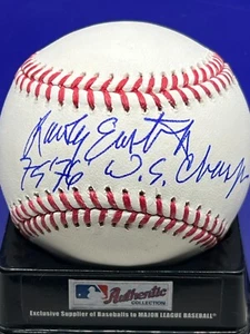 RAWLY EASTWICK CINCINNATI REDS 1975, 76 WS CHAMPS SIGNED OML BASEBALL - Picture 1 of 1