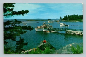 Cartolina Porto e Sbarco Privato del Newagen Inn Capo Maine - Foto 1 di 2