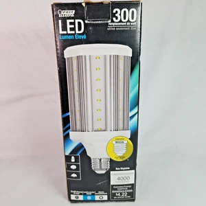 Feit Elektrische LED Hof Glühbirne Scheunenleuchte 300 Watt Ersatz 4000 Lumen - Bild 1 von 12