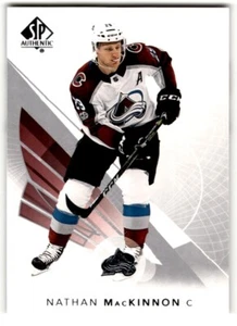 2017-18 SP Authentic Nathan MacKinnon #25 Colorado Avalanche - Picture 1 of 2